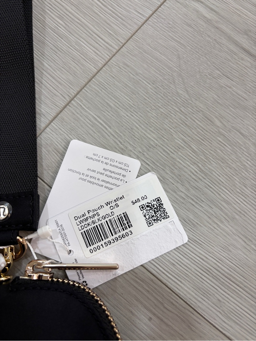Lululemon dual pouch wristlet - Picture 2 of 3